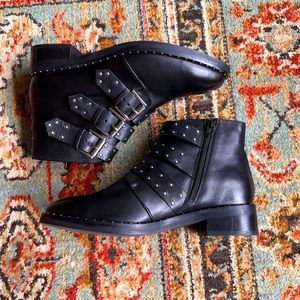 ASOS Studded Moto Boot